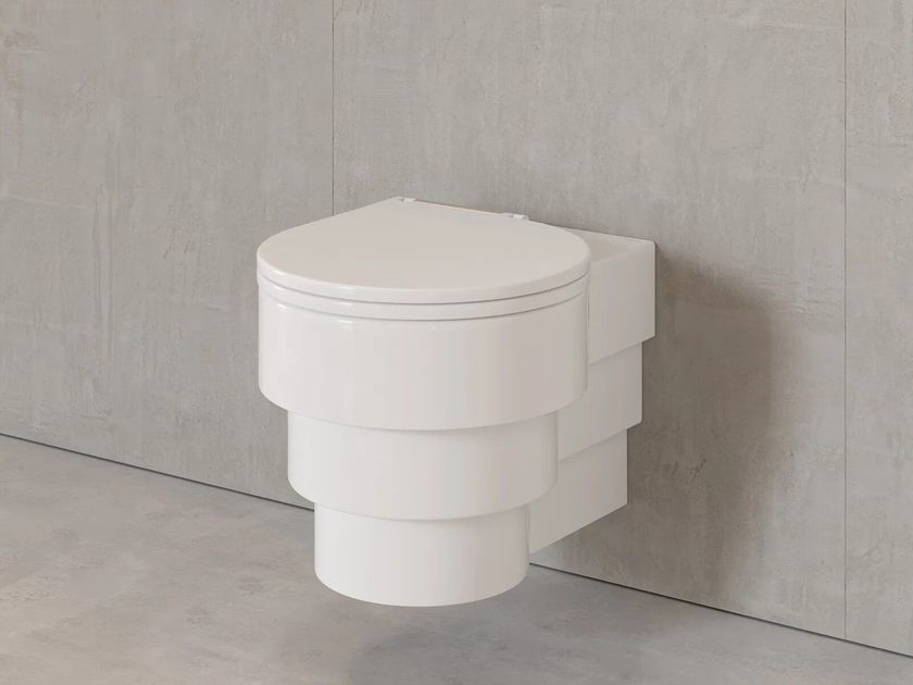 Trone
CALLIPYGE WHITE
Wall-hung ceramic toilet