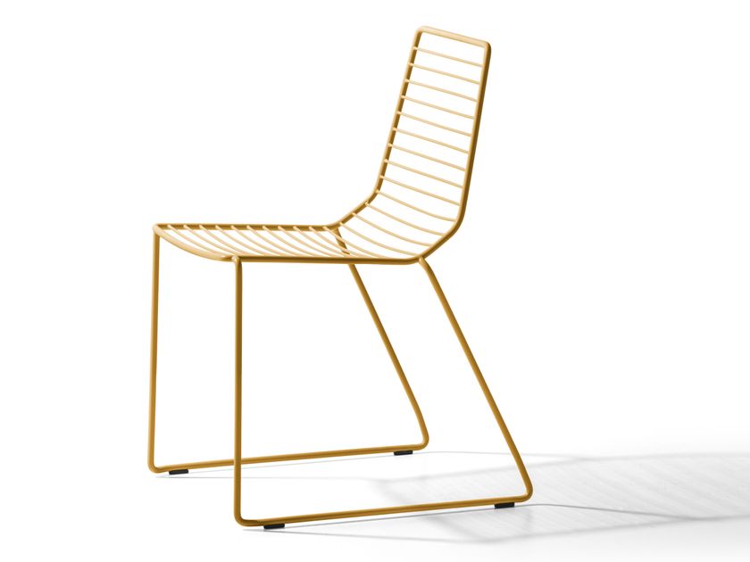 True Design
MARINA OUT MA 1T05 OUT
Stackable sled base steel garden chair