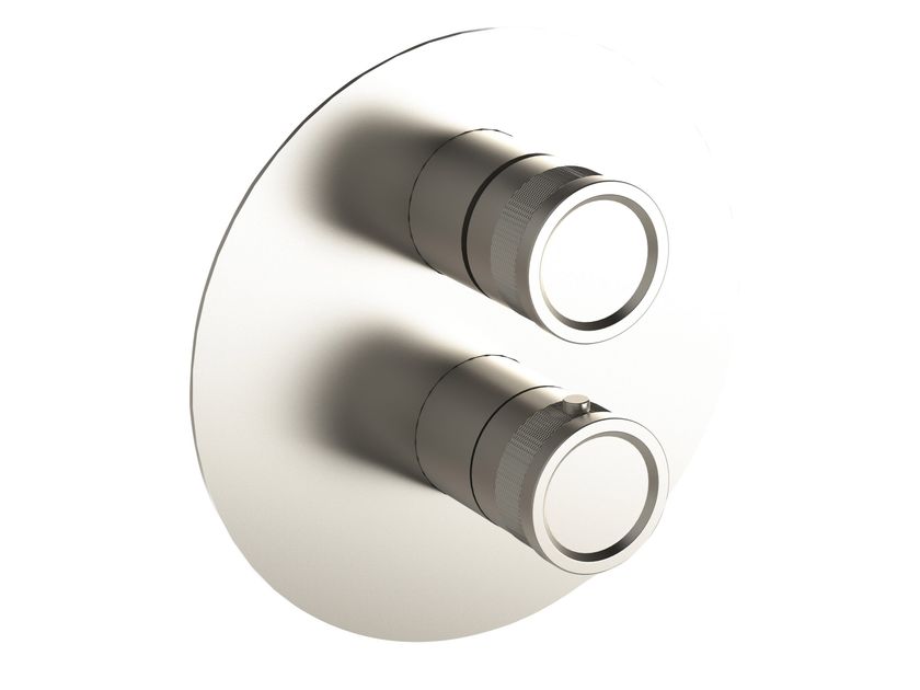 Tubico
VOLGA
Thermostatic recessed stainless steel shower mixer with diverter
