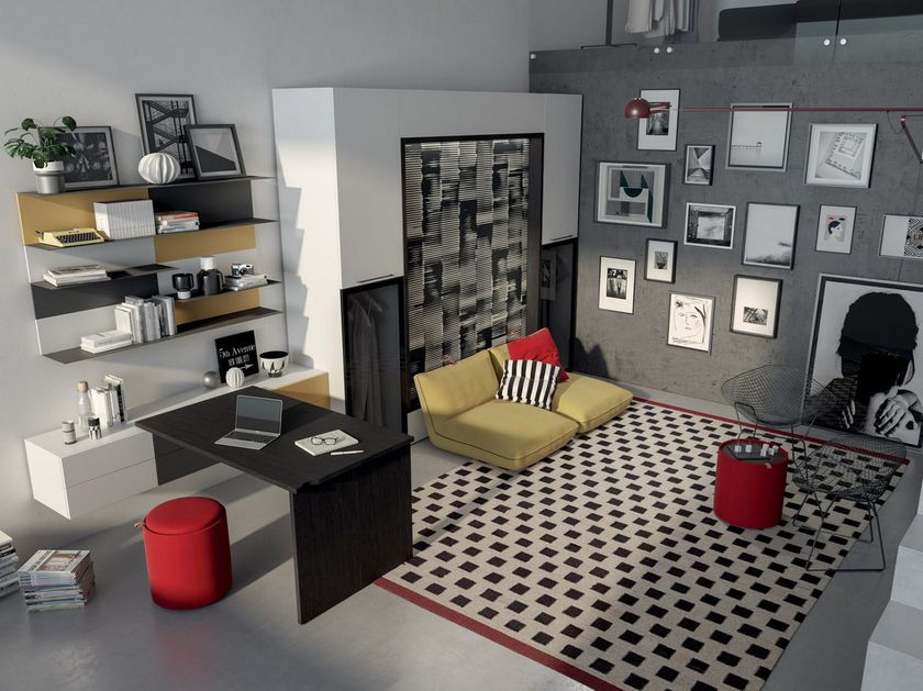 TUMIDEI
ALCOVA LIGHT - CONFIGURATION 252
Storage wall with Murphy bed