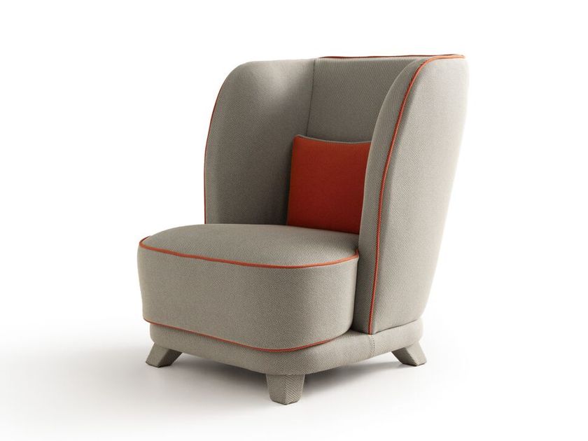 VALENTINI
CRISS CROSS
Fabric armchair