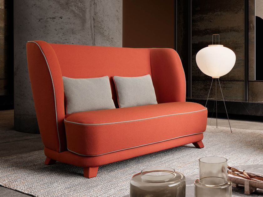 VALENTINI
CRISS CROSS
High-back 2 seater sofa