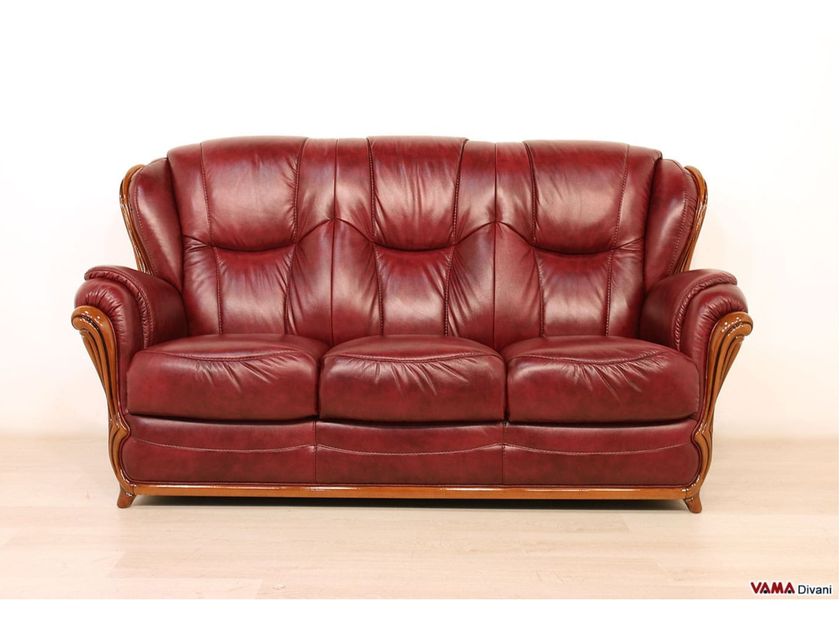 VAMA
MILENA
3 seater leather sofa