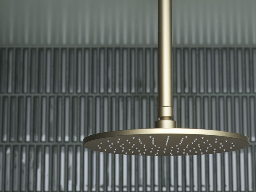 Varied Forms
M504
Ceiling mounted round overhead shower with arm