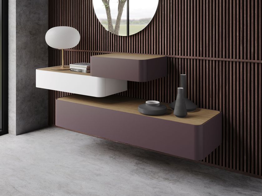Voltan
ELITE
Floating wooden chest of drawers