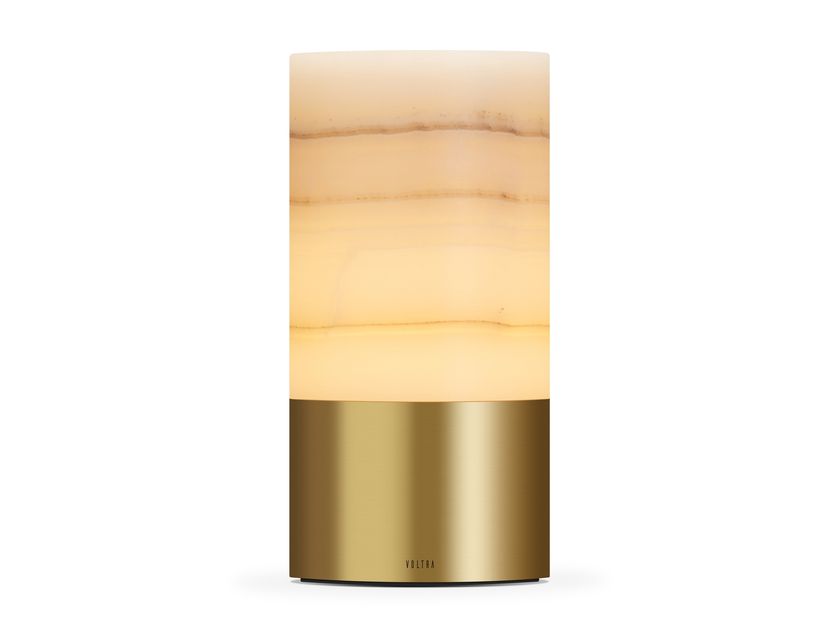 Voltra Lighting
VOLTRA ALABASTER NATURAL BRASS
Cordless alabaster table lamp