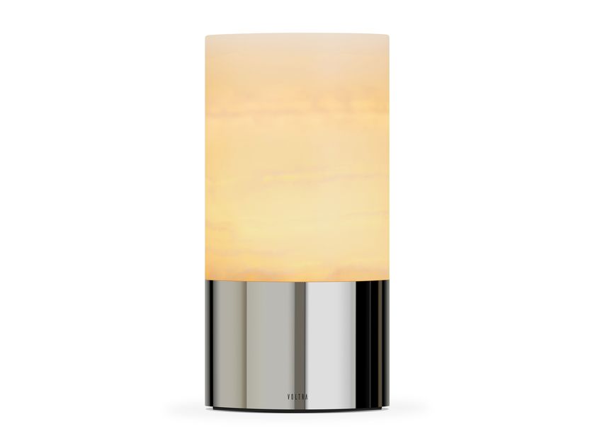 Voltra Lighting
VOLTRA ALABASTER POLISHED CHROME
Cordless alabaster table lamp
