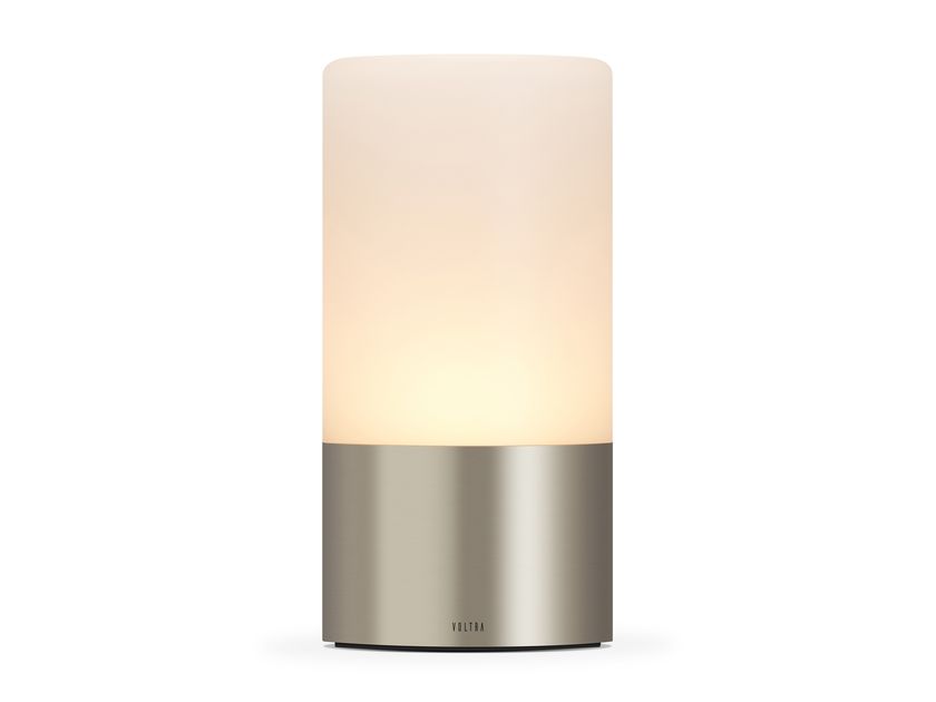 Voltra Lighting
VOLTRA FROSTED SATIN NICKEL
Cordless satin glass table lamp