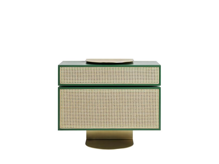 Wiener GTV Design
NYNY
Wooden and woven cane chest of drawers