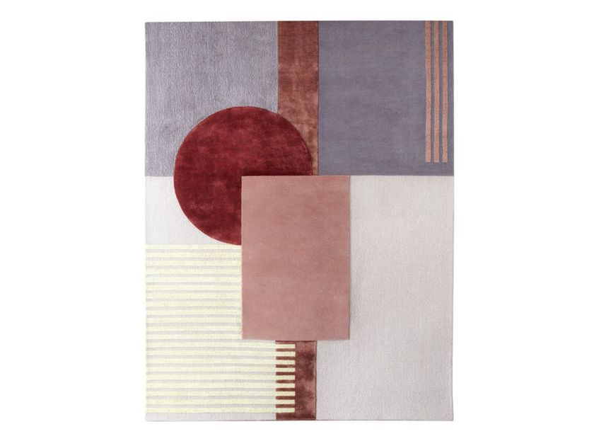 Wiener GTV Design
PINK
Hand-knotted rectangular rug in wool and viscose