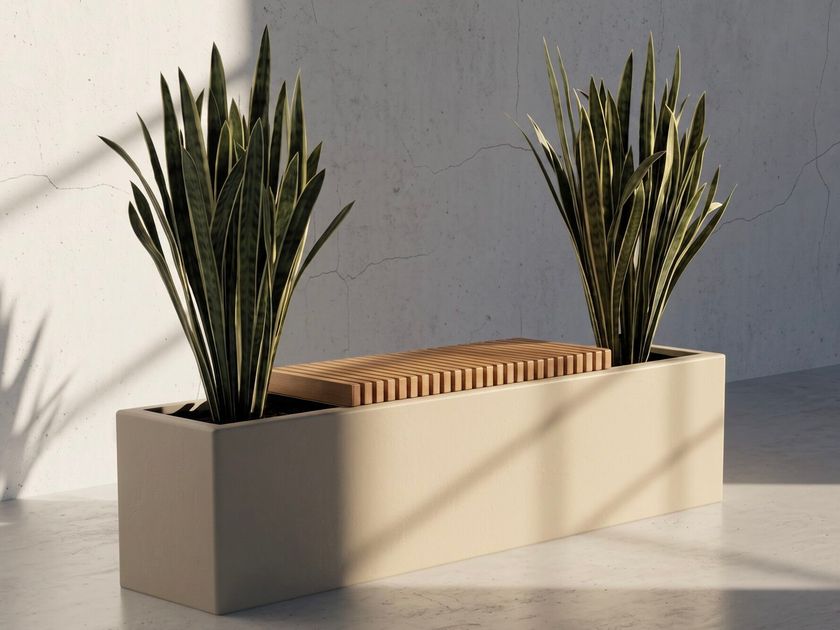 WOOMEY & K
PLANT SEAT SMALL A INDOOR
Aluminium bench / plant pot