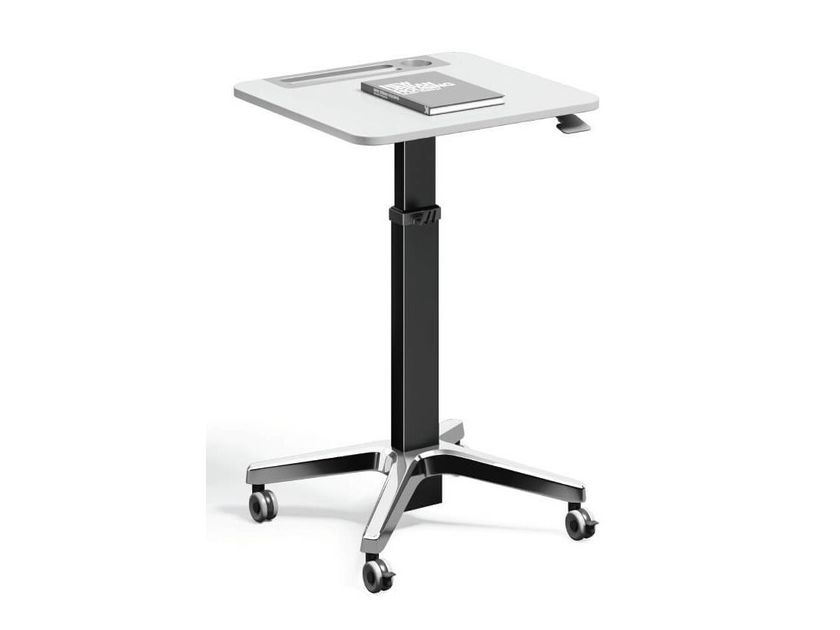 WORKSPACE
MAX
Square height-adjustable office desk with casters