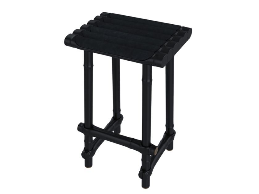 YARDCOM
BAMBOO
High aluminium garden stool with footrest