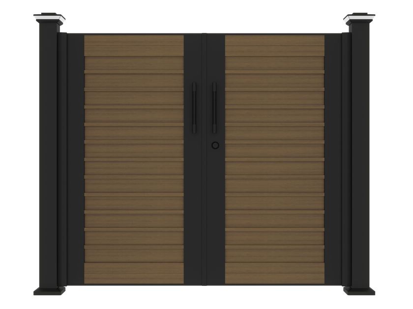 YARDCOM
ULTRA SERIES DOUBLE DOOR
Aluminum swing gate with lighting