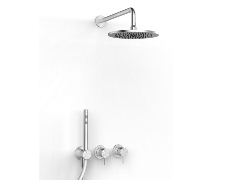 ZAZZERI
Z316 MONO
3 hole stainless steel shower mixer with hand shower