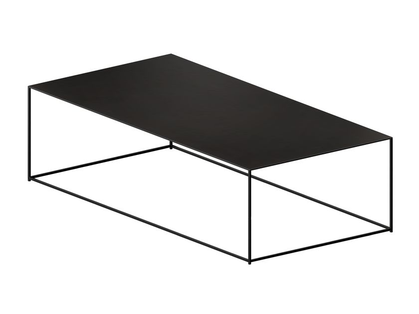 Zeus
SLIM IRONY
Low rectangular plate coffee table