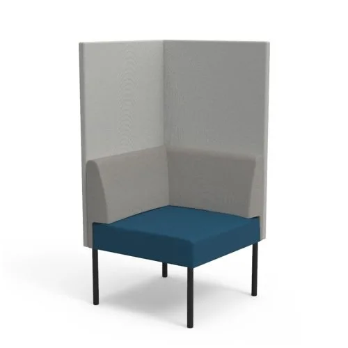 Combi Двухместный угловой диван с задним и боковыми экранами — 11