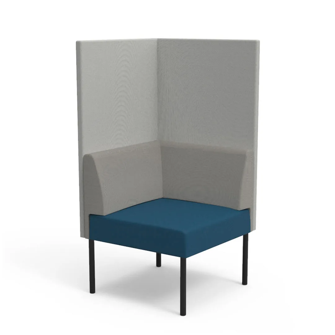 Combi Двухместный угловой диван с задним и боковыми экранами — 5