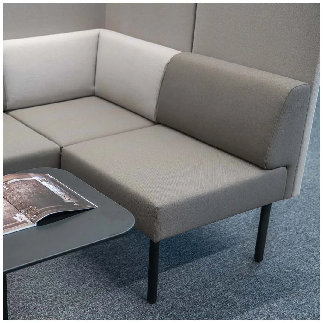 Combi Двухместный угловой диван с задним и боковыми экранами — 6