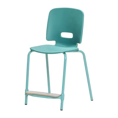 Iris Стул высокий (500 мм) с подставкой для ног — 5