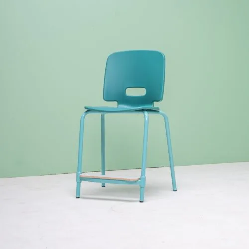 Iris Стул высокий (500 мм) с подставкой для ног — 8