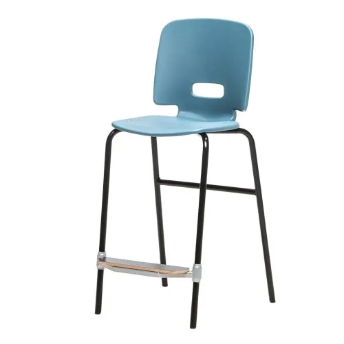 Iris Стул высокий (650 мм) с подставкой для ног — 8