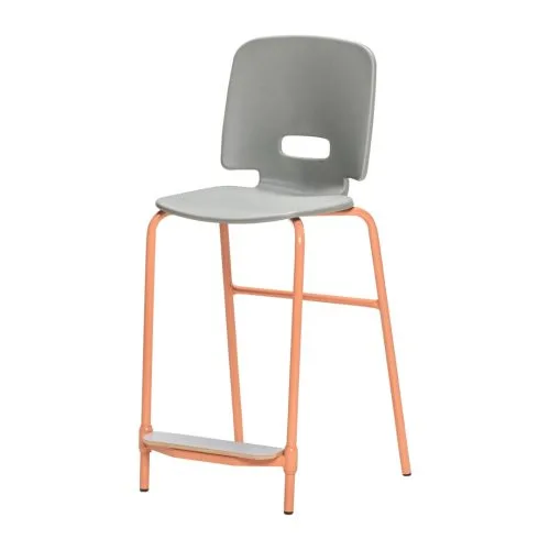 Iris Стул высокий (650 мм) с подставкой для ног — 7