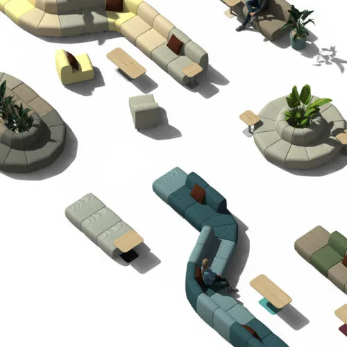 Модульный диван Cake — 12