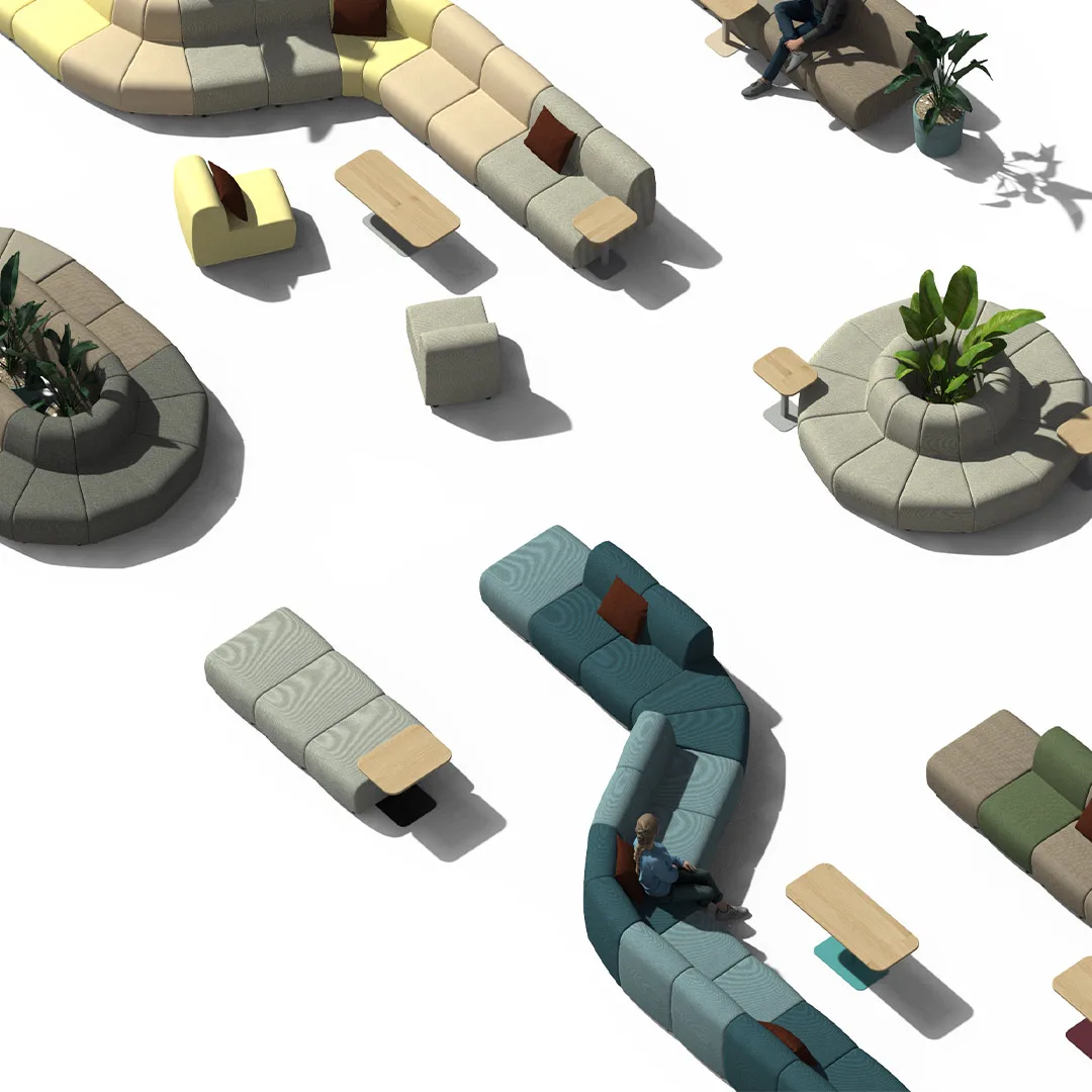 Модульный диван Cake — 6