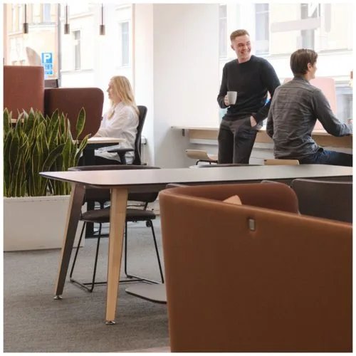 MyFlow Meeting Chair Кресло на ножках-полозьях — 8