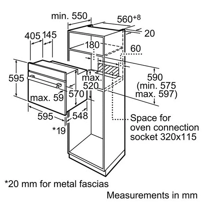 Духовой шкаф Bosch HBN239W5R — 5